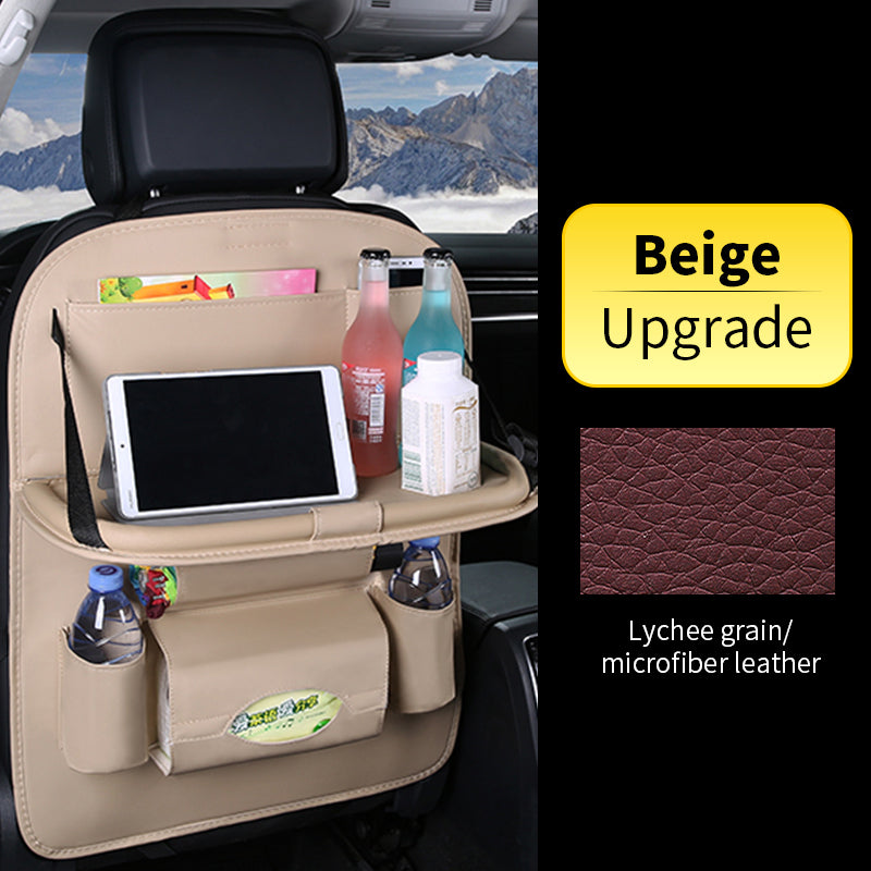Car Back Seat Organizer with Foldable Table