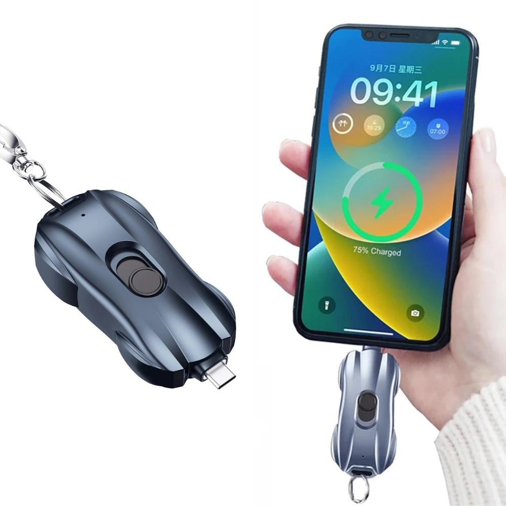 RushOne GoCharge – Keychain Emergency Power Bank