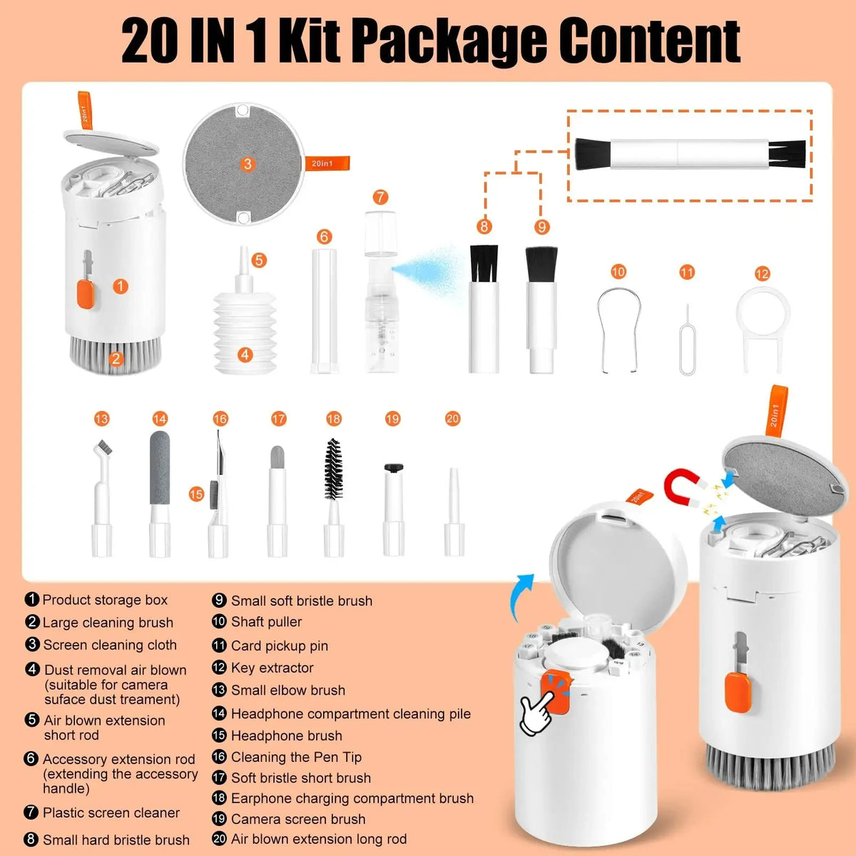 20-in-1 Electronics Cleaning Kit