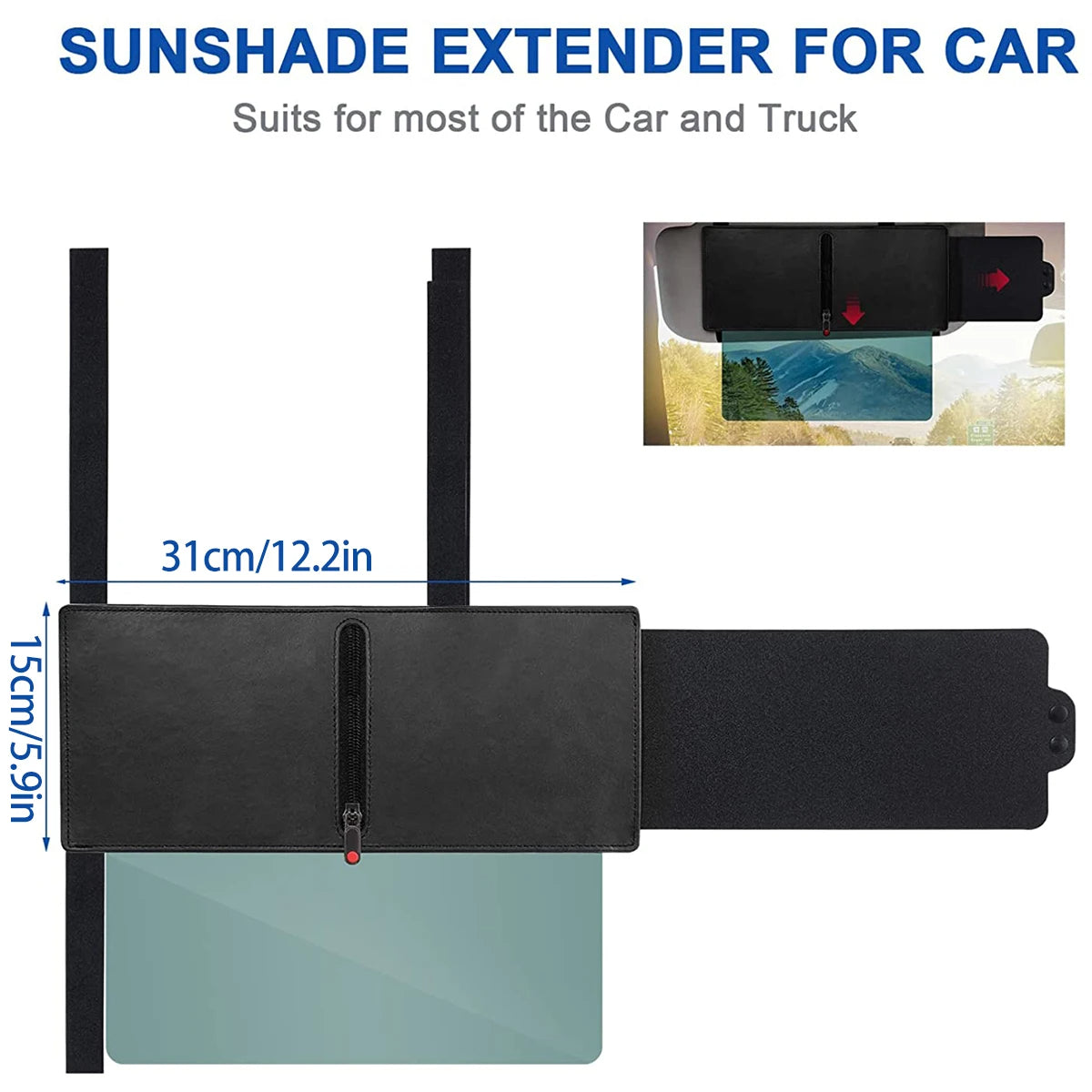 Car Sun Visor Extender