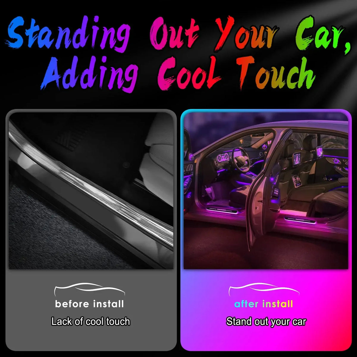 Personalized LED Car Door Light