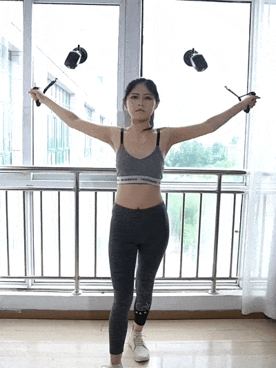 MuscleMax™ Fitness Resistance Rope Trainer with Suction Base