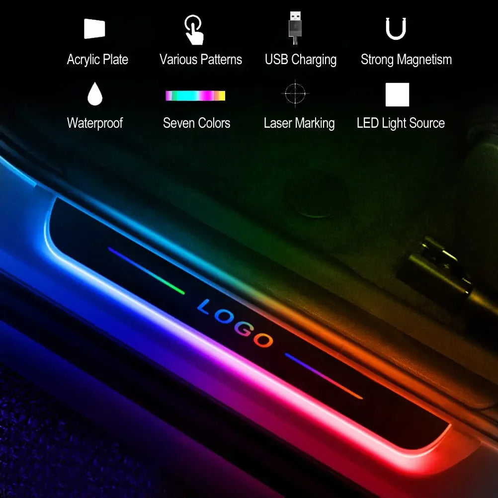 Personalized LED Car Door Light