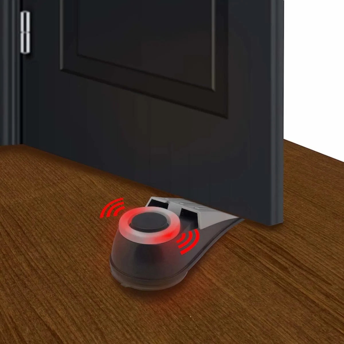 Door Stopper Security Alarm,Upgraded Portable 120 Loud Entrance Alert Door Stop Alarm,Great Gift for Travel Home Apartment House (1 Pack)