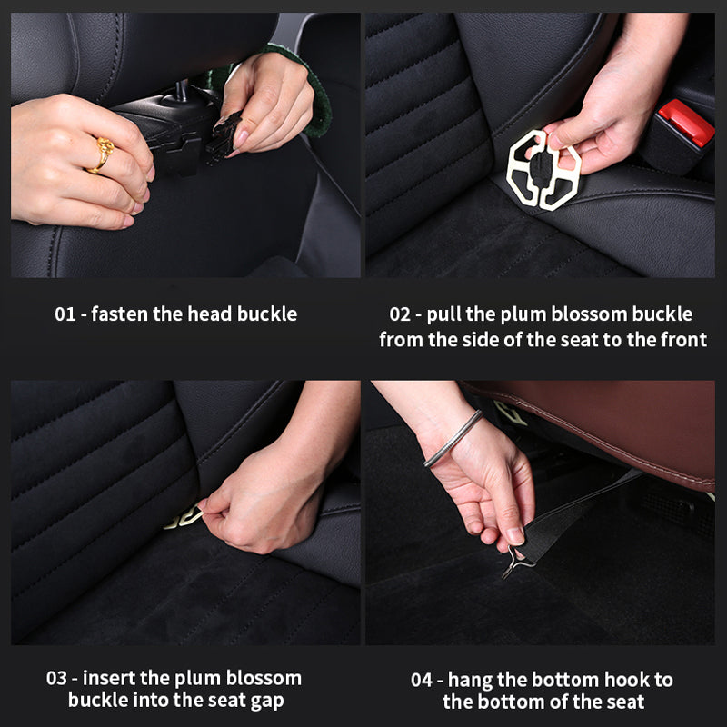 Car Back Seat Organizer with Foldable Table