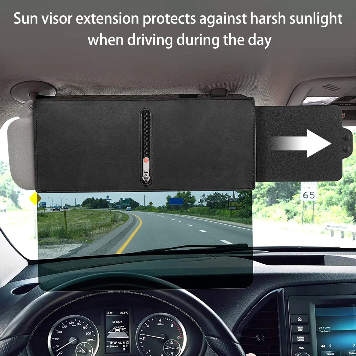 Car Sun Visor Extender