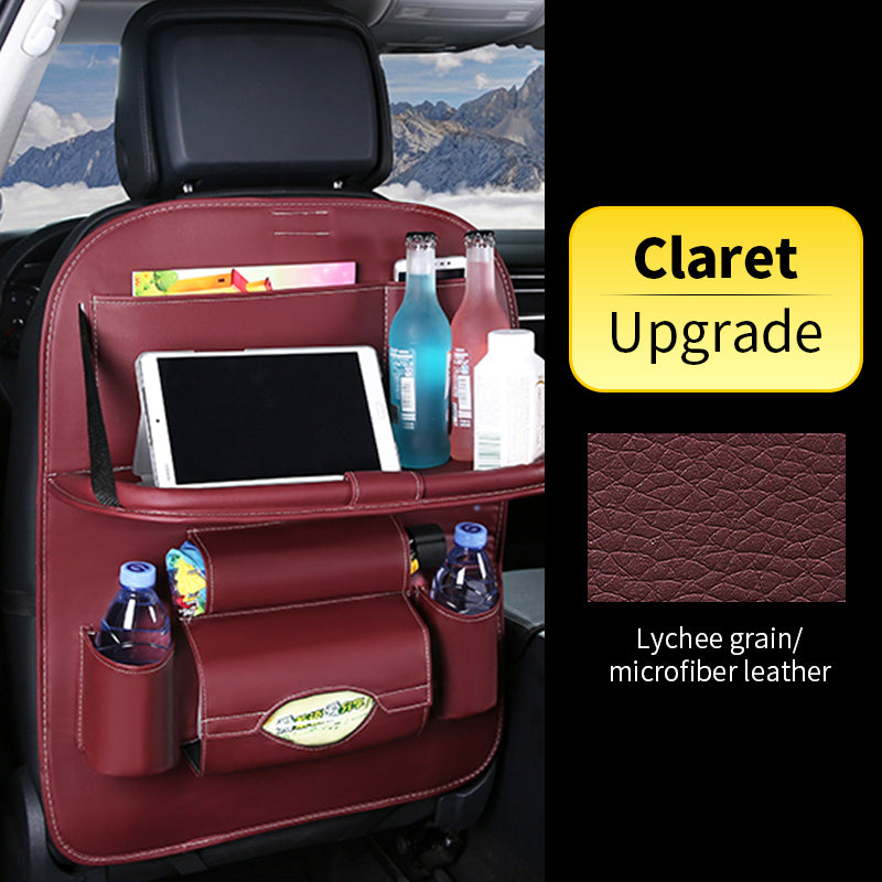 Car Back Seat Organizer with Foldable Table