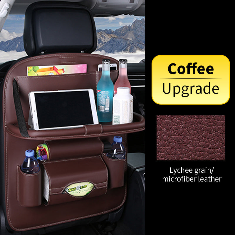 Car Back Seat Organizer with Foldable Table