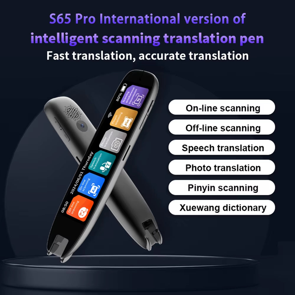 S60 Pro – Traductor Inteligente de Voz y Texto