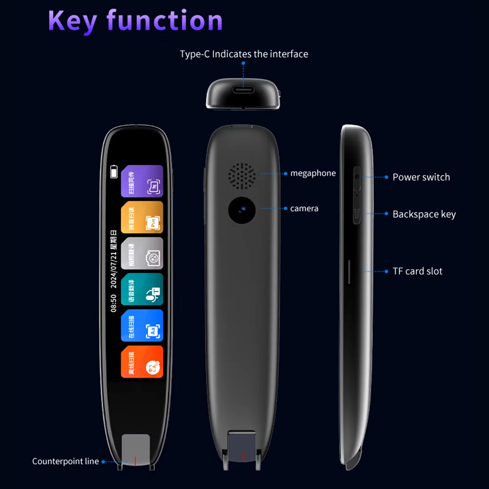 S60 Pro – Traductor Inteligente de Voz y Texto